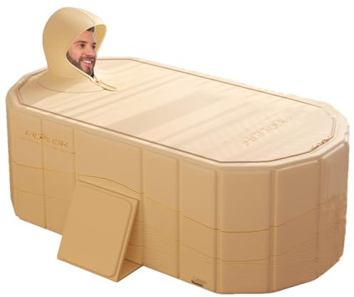 Portable Bathtub for Shower Enclosure, Portable Bathtub for Adults Large Capacity Folding Bathtub, Portable Soaking Bathtub, Bathroom spa Bathtub, Soaking tub