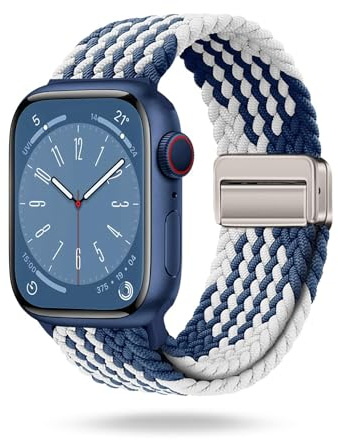 Casual Loop för Apple-modeller och Apple Watch 7 (41mm), Nylon tyg