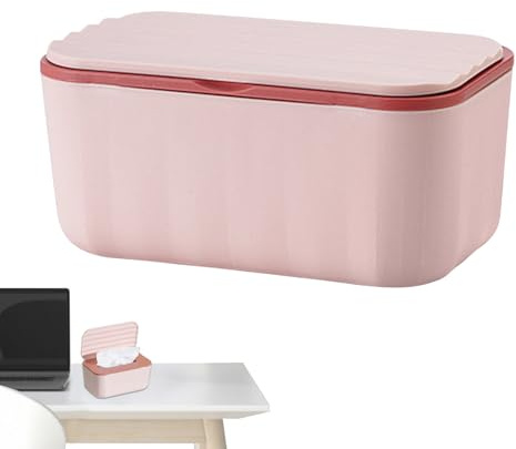 Wipes Box - Feuchttuch Aufbewahrung Für Unterwegs - Staubdichte Verschließbare Feuchttuch-Box Für Kinderzimmer Wickeltasche Küche Bad Reise Aufbewahrung