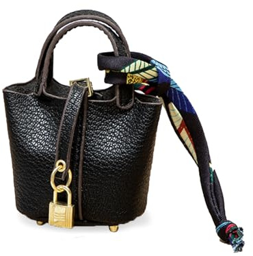 LAOYEFACAI Mini Taschenanhänger Süßer Leder Schlüsselanhänger (LS)