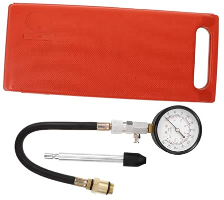 ETHZZLE 1 set Kit Professionale Tester Compressione Motore Misuratore Pressione per Auto e Veicoli e Compatto Compatibile con Diversi Tipi Strumento Essenziale per e Ottimizzazione delle