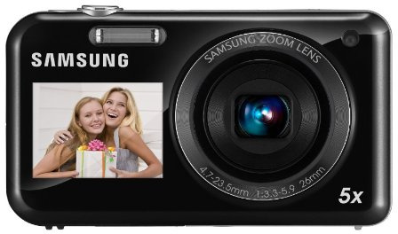 Samsung PL120 Digital Camera 14.2 Megapixel with 5x optical Zoom 2.7-Inch) display image stabilization Black (Renewed)
