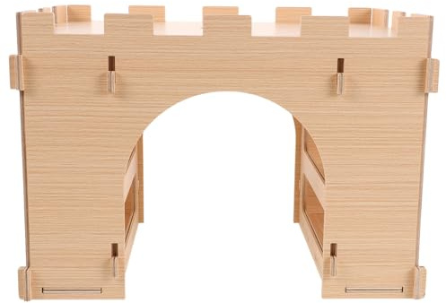Gatuida Cachette pour Cochon d'Inde : boîte à Foin en Bois pour Lapins, cochons d'Inde, Hamsters, Petits Animaux, cachette et Aire de Jeux pour la Maison et l'intérieur