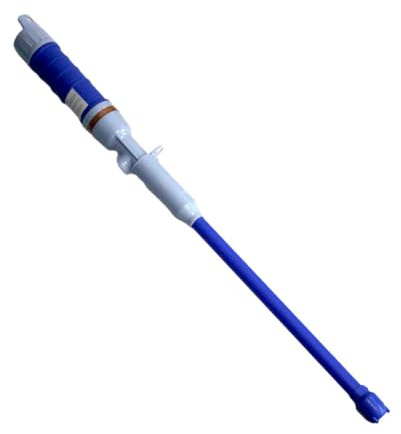 NiuLumea Bomba de sifón de agua eléctrica portátil para transferencia de líquidos, 5 cuartos por minuto, funciona con pilas, gas, aceite, peces, para tanque con manguera, azul/rojo