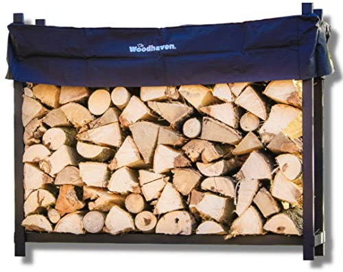Woodhaven 60WRC Kaminholzregal, 1,5 m, mit Standard-Abdeckung