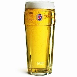 Fosters Pint Glasses CE 568ML/20OZ (Set of 4) + 4 Beer Mats