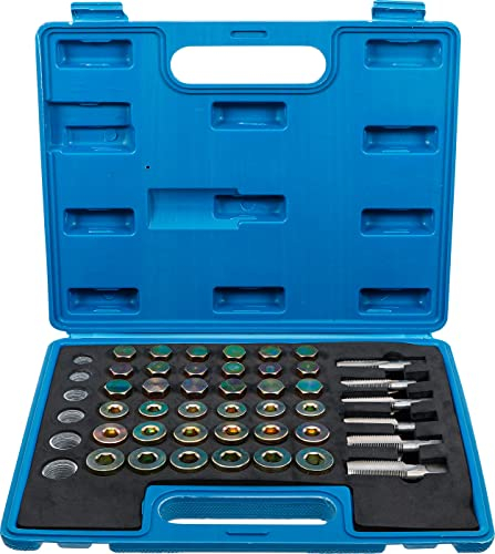 BGS 123 | Reparatursatz für Öl-Ablass-Gewinde | 114-tlg.