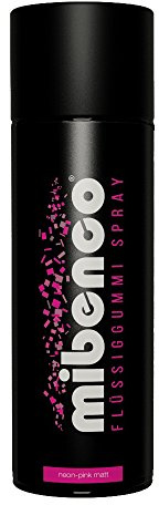Mibenco Flüssiggummi Spray/Sprühfolie Neon-Pink Matt 400 ml
