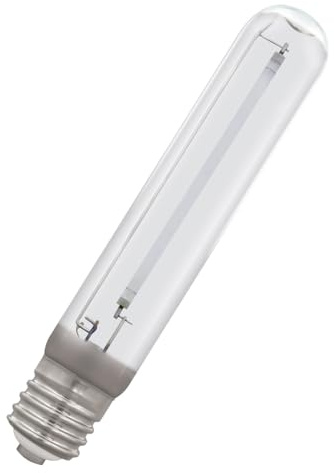 Crompton Lamps HID Tubular 250W GES-E40 Son-T 2000K Orange-Amber Clear 33500lm GES Screw E40 Metal Halide Light Bulb