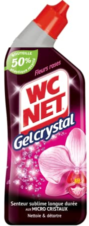 WC Net Gelcrystal Gel WC Fleurs Roses 750 ml