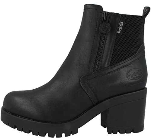 Dockers by Gerli Dam 37ce221 stövletter, Svart mörkgrå 37ce221 617122, 40 EU