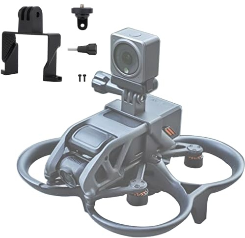 Honbobo Kamera Halterung kompatibel mit DJI Avata mit Action Kamera Halter Adapter Zubehör kompatibel mit DJI Avata/Action 2/Go 2/Go