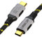 LINKUP - Cavo USB 4.0 240W 40Gbps Tipo-C Thunderbolt 4 [0,9m] Video 8K@60Hz Ricarica e dati rapida Rivestito resistente Compatibile con iPhone 15/16 Pro/Max MacBook Pro/Air iPad Pro Galaxy S23