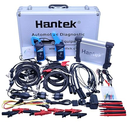 Hantek 4CH Automotive Oscilloscope kit DSO3064 Kit for Car Diagnostic USB 2.0 200MS/s 60MHz Frenquency Counter LAN optional(DSO3064kit-I)