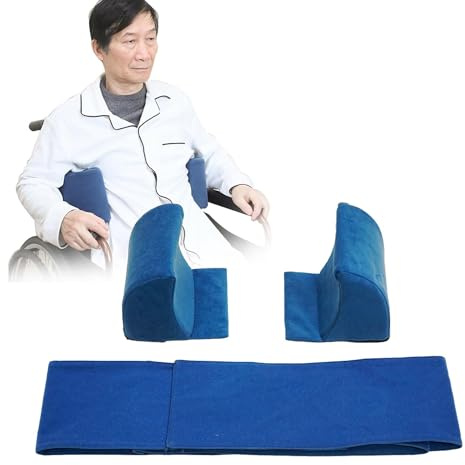 QMZDXH Support latéral réglable pour Personnes âgées, Coussin de Soutien Lombaire pour Lit et Fauteuil Roulant, positionnement Support latéral Accessoire pour Les Lits d'hôpitaux, Les Lits de Soins