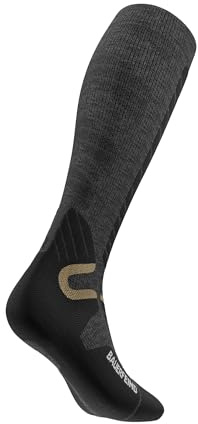BAUERFEIND Skisocken „Ski Alpine Compression Socks“, 1 Paar Ski Alpin & Snowboard Wintersocken mit Merino-Wolle, Sport Kompressionssocken