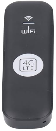 4G USB WLAN Router, U6 E8 4G LTE USB Modem Dongle Router mit WLAN Hotspot, Tragbarer USB WLAN Modem Router mit SIM Kartensteckplatz, Unterstützt 10 Benutzer, Unterstützt 4G LTE