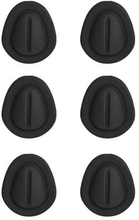 TKSE limiteur de Porte-gobelet de Voiture, Lot de 6 Limiteurs de Position pour Gobelet de Voiture en Silicone, Anti-Tremblement Stabilisateurs de Bouteille avec Autocollants pour Voiture, Camion, SUV