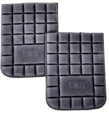 TMG, Paar Kniepolster für die Arbeitshose, Polyethylen, Schwarz, vielfältig einsetzbar