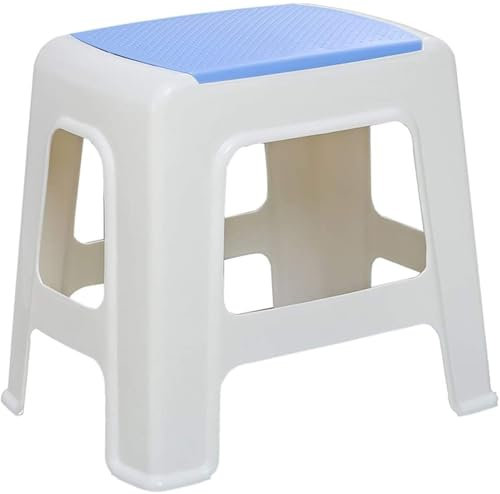 Asiento De Ducha Taburete De Ducha Taburete De Plástico Portátil, Taburete De Baño Engrosamiento Zapatos De Repuesto Taburete Baño Silla De Ducha Silla De Baño Aplicar A Personas(Size:XLarge,Color:B)