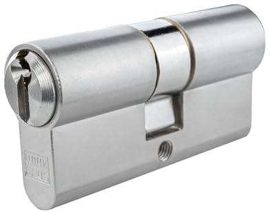 WINKHAUS keyTec VSX Doppelzylinder | Länge (mm): 35-35 | Schließ-Zylinder mit Pickingschutz & Anbohrschutz | Not- und Gefahrenfunktion | Patentschutz | 5 Schlüssel & Sicherungskarte |