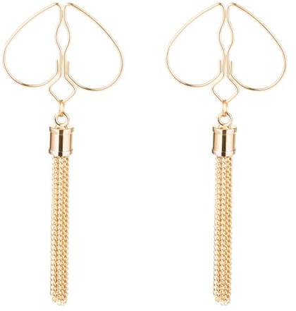 Set Pinze Mammarie Regolabili per Donne – Clip Mamelon con Catena – Stimolatore del Seno BDSM per Coppia – Clip Clitoride e Corpo, Accessorio SM Elegante