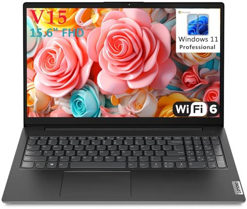 Lenovo Ordinateur portable FHD 15,6 pour les entreprises et les étudiants, processeur Intel Dual Core, 32 Go de RAM DDR4, SSD PCIe de 1 To, WiFi 6, Bluetooth 5.2, Type-C, HDMI, clavier numérique