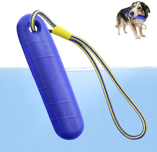 Leuchtturm Hundespielzeug,Schwimmendes Wasserspielzeug mit Nylon Seil | Interaktives Schwimmspielzeug für Hunde zum Apportieren & Training im Wasser für Mittelgroße und Große Hunde