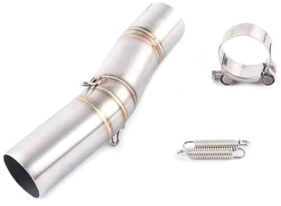 Gsxr 600 750 Motorcycle Escape Fit For Suzuki GSXR1000 GSXR K6 K7 K8 K Silencer Middle Link Pipe(Brown)