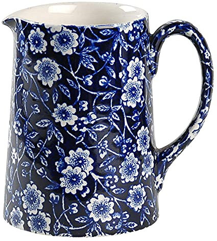 Burleigh Bleu Calico Jug 0.28L