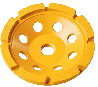 DeWalt Diamant-Topfscheibe Extreme DT3795 (für Ziegel, Mauerwerk und Beton, 125mm Durchmesser, M14 Aufnahme, Scheibentyp: Einfach, für schnelle Oberflächenbearbeitung und hohen Materialabtrag)