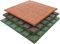 50 x 50 x 2,5 cm, autunno tappeto di protezione disponibile in diversi colori, protezione contro gli urti pavimento di piastrelle tappeto di gomma Mat del Gartenwelt