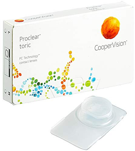 Proclear Toric, torische Monatslinsen weich, 6 Stück / BC 8.8 mm / DIA 14.4 / CYL -1,25 / Achse 110 / +05,00 Dioptrien