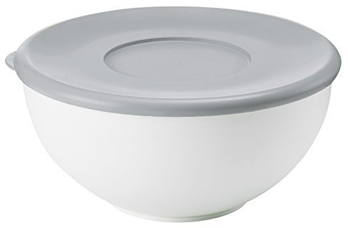 Guzzini Contenitore con Coperchio Kitchen Active Design, Grigio, Ø20 x h9.4 cm