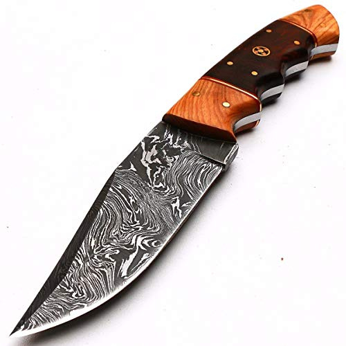 8998 - Cuchillo de Damasco (hecho a mano)