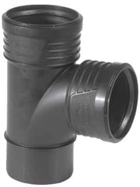 Wavin SiTech+ schallgedämmtes Abfluß Abwasserrohr DN 50 Abzweig (DN 50x50x50 / 87°)