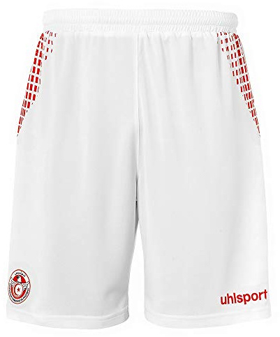 Uhlsport Herren Herren Heim Socken Tunesien Heim Socken, weiß/rot, 41-44, 1003352011956