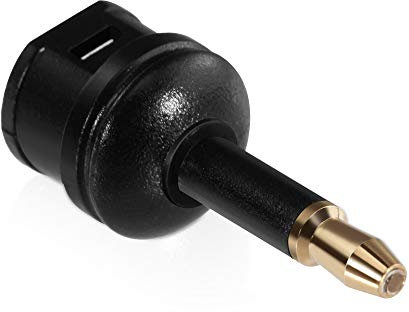 HDSupply Neuer Audio-Adapter 3,5 mm Optical Male to Toslink Buchse LP-AA030