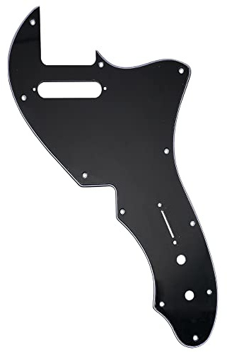 Musiclily Pro 11 Löcher Gitarre Schlagbrett 3-lagig Schwarz | für USA Fender 69 Tele Thinline Style E-Gitarre