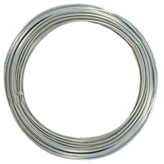 Vsorce4u 1mm x 80 Metres Galvanized Garden Wire - Multi-Purpose Gardening Wire, Metal Fencing Wire for Garden Outdoor