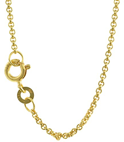 Goldkette Erbskette Länge 42cm - Breite 1,5mm - 333-8 Karat Gold