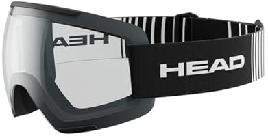 HEAD Unisex vuxen F-LYT skid- och snowboardglasögon, klar/svart