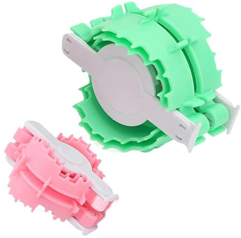 Pom-Ball-Wickler – vielseitiger Garn- und Faden-Organizer, effizientes Bastelwerkzeug | 2 Stück robuste Garn-Häkel-Pom-Pom-Maker, Garn-Häkelball-Maker, Maker für Kinder, Erwachsene, Anfänger (R