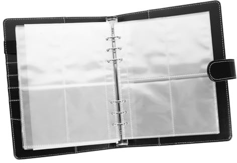 Tofficu Budgetordner Mit Bargeldumschlägen Challenge-ordner Sparbuch-organizer Für Bargeld Budgetbuch Mit Blatt Und Planung Budgetplaner Aus Pvc Und Leder