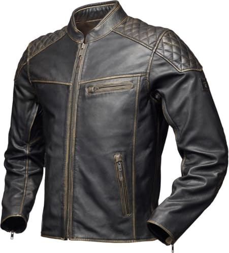 Modeka Phinix Motorrad Lederjacke | Wetterfester Fahrkomfort