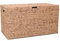 VIVANNO Coffre à linge grand coffre à linge en jacinthe d'eau naturelle BIG - 50 x 90 x 45 cm