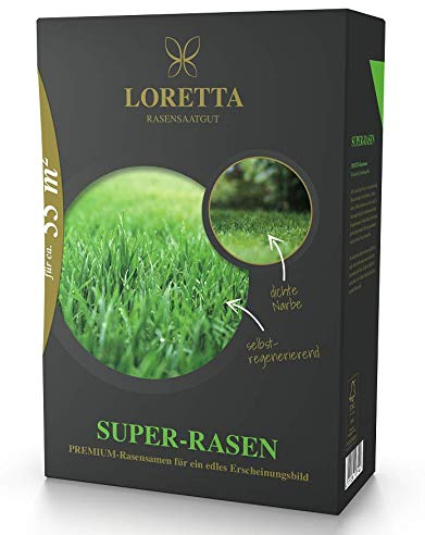 Loretta Super Rasen Premiumrasensaat 1,1kg für ca 55m²