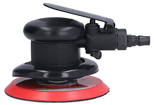 Pneumatischer Schleifer, Exzenterschleifer Luftschleifer, Pneumatische Schleifmaschine, 12000 U/Min Leerlaufdrehzahl Druckluftbetriebener Schleifer Polierer FüR AutoschöNheit, Holzpolieren