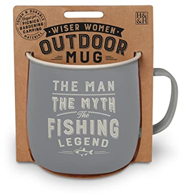 History & Heraldry Personalised Outdoor Mug (Fishing)