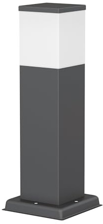 ledscom.de POLLY gångbelysning/pollarlampa för utomhusbruk, IP44, 35 cm, antracit, 1x G9 max. 10W